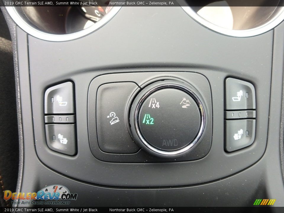 2019 GMC Terrain SLE AWD Summit White / Jet Black Photo #18