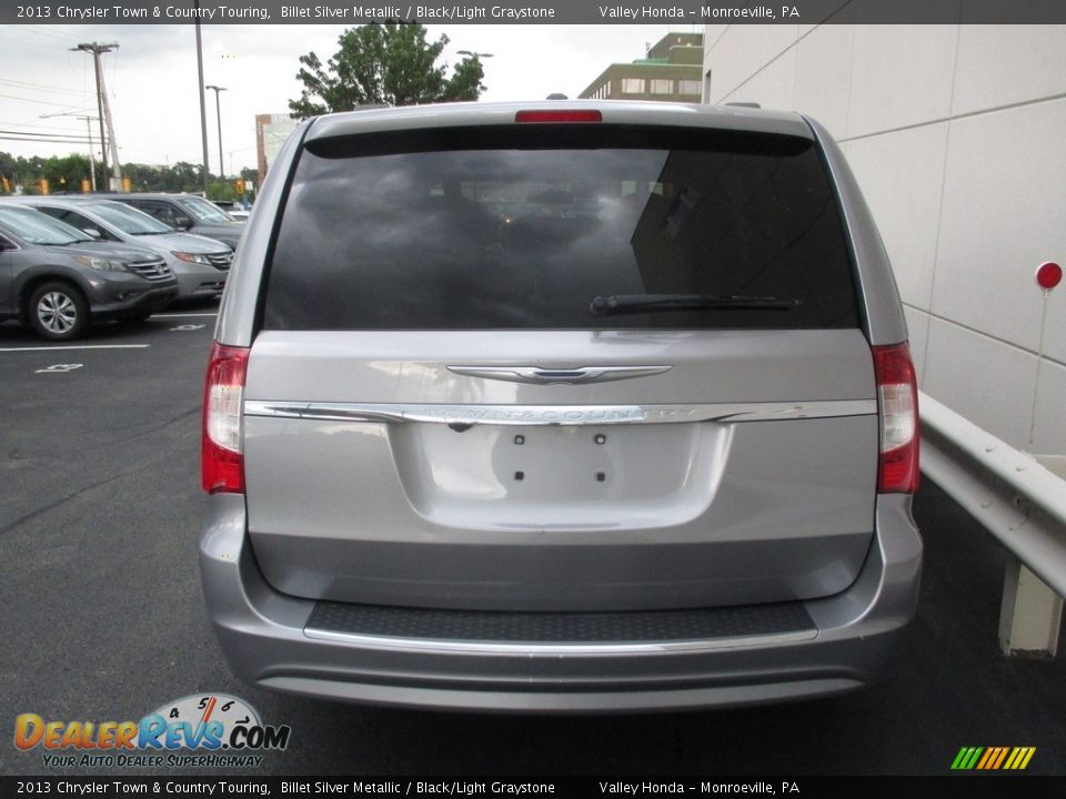 2013 Chrysler Town & Country Touring Billet Silver Metallic / Black/Light Graystone Photo #4