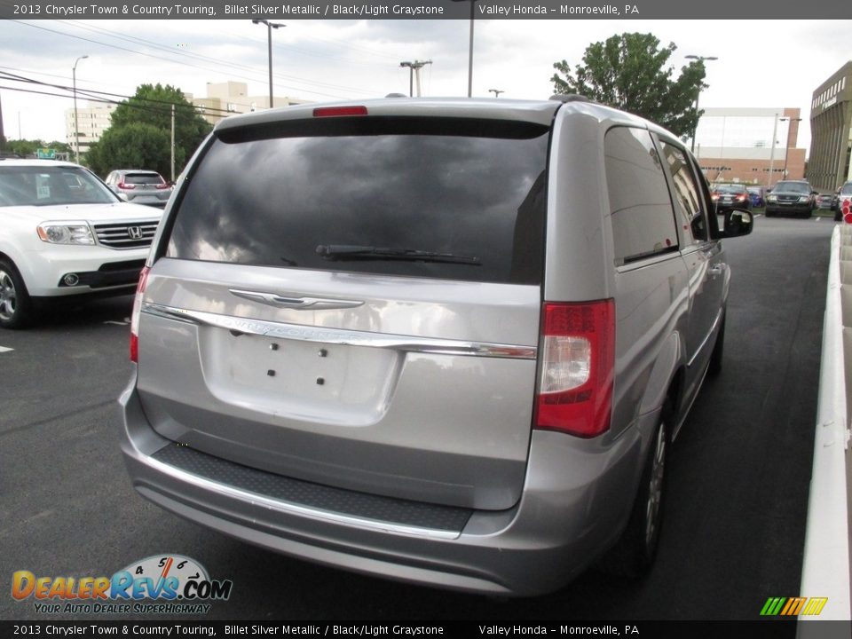 2013 Chrysler Town & Country Touring Billet Silver Metallic / Black/Light Graystone Photo #5
