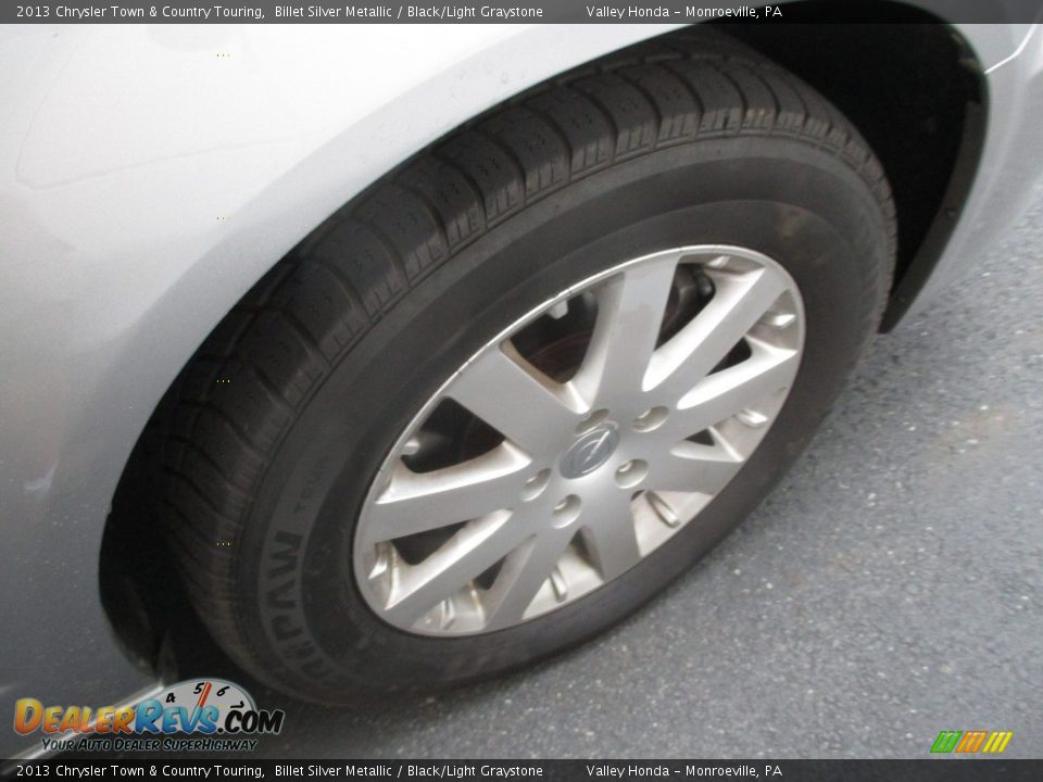 2013 Chrysler Town & Country Touring Billet Silver Metallic / Black/Light Graystone Photo #6