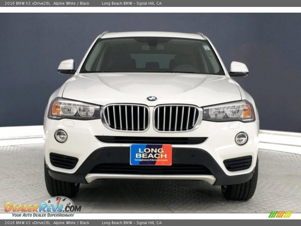 2016 BMW X3 xDrive28i Alpine White / Black Photo #2