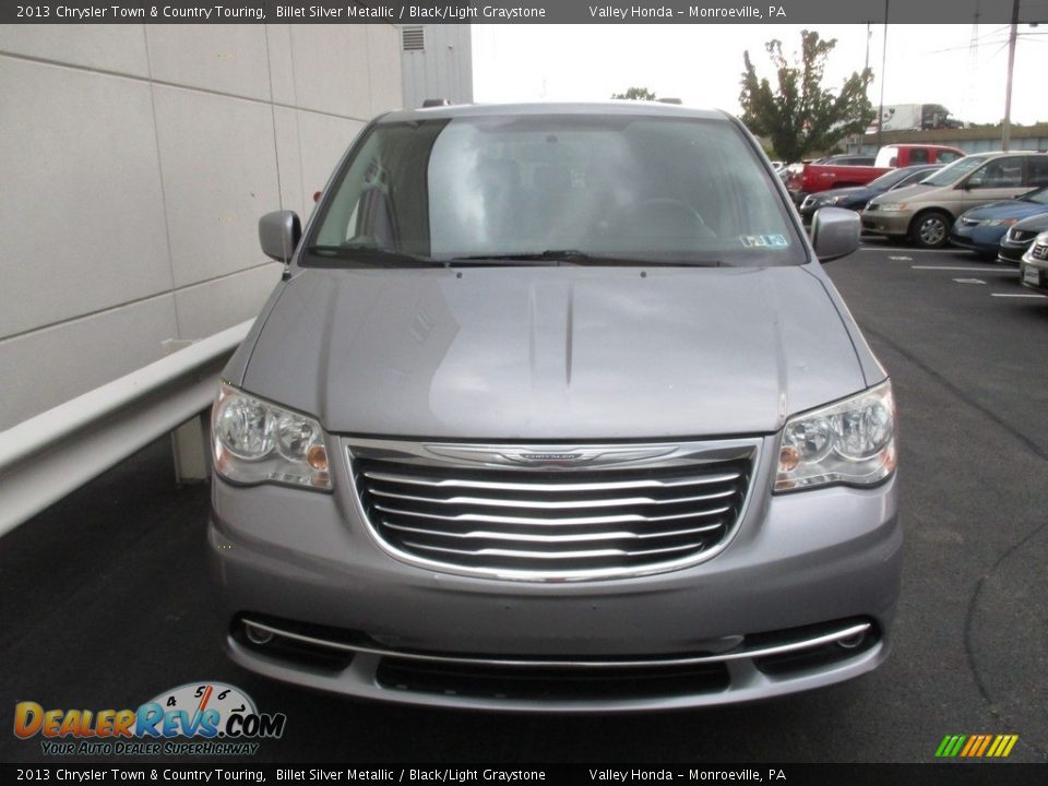 2013 Chrysler Town & Country Touring Billet Silver Metallic / Black/Light Graystone Photo #8