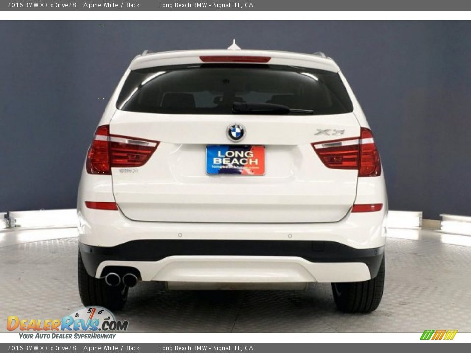 2016 BMW X3 xDrive28i Alpine White / Black Photo #3