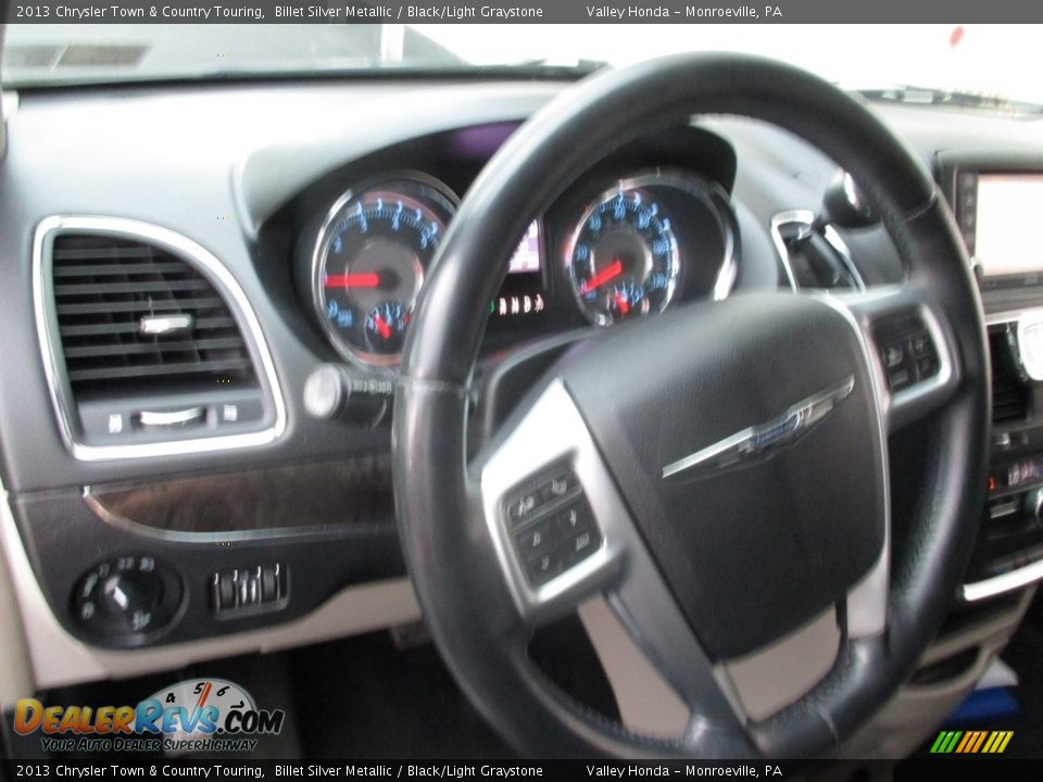 2013 Chrysler Town & Country Touring Billet Silver Metallic / Black/Light Graystone Photo #14