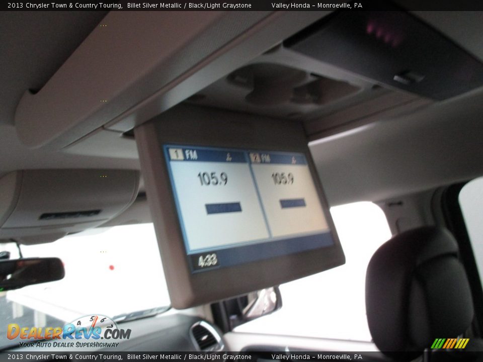 2013 Chrysler Town & Country Touring Billet Silver Metallic / Black/Light Graystone Photo #15