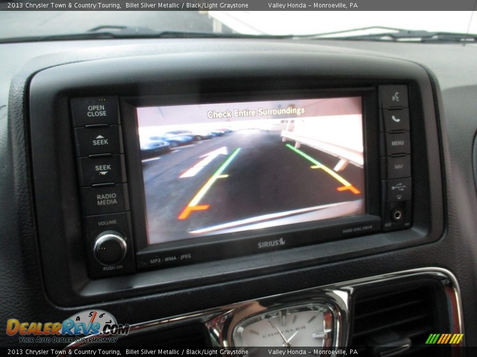 2013 Chrysler Town & Country Touring Billet Silver Metallic / Black/Light Graystone Photo #17