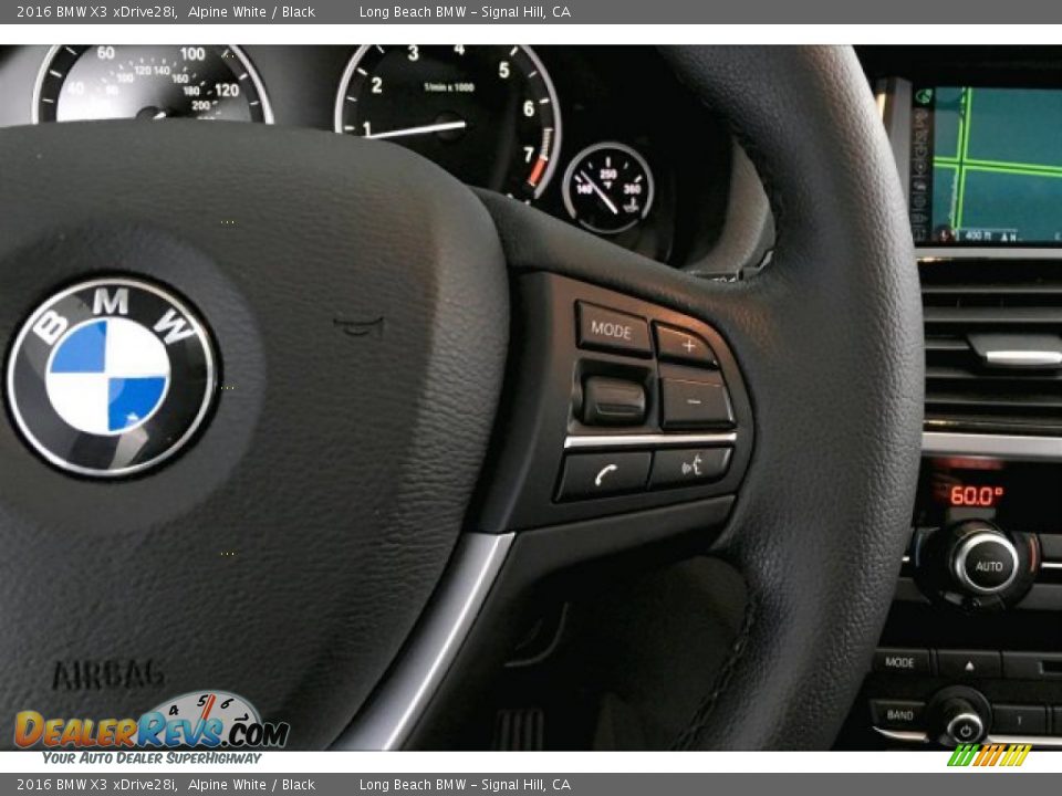 2016 BMW X3 xDrive28i Alpine White / Black Photo #15