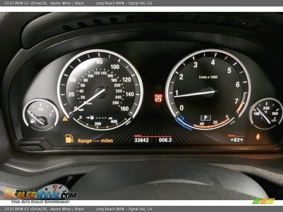 2016 BMW X3 xDrive28i Alpine White / Black Photo #16