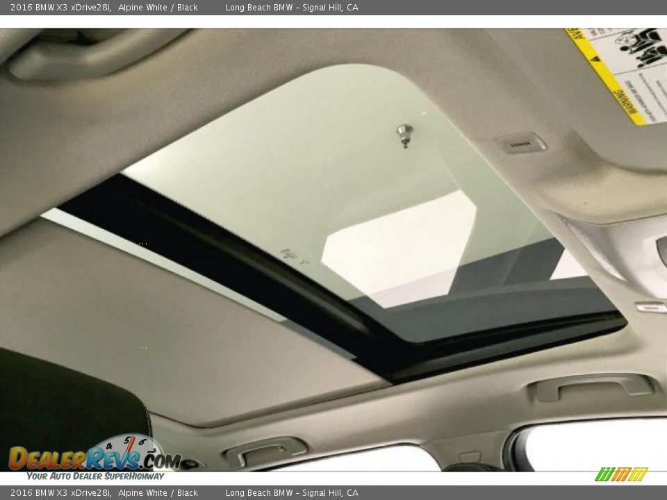 2016 BMW X3 xDrive28i Alpine White / Black Photo #25