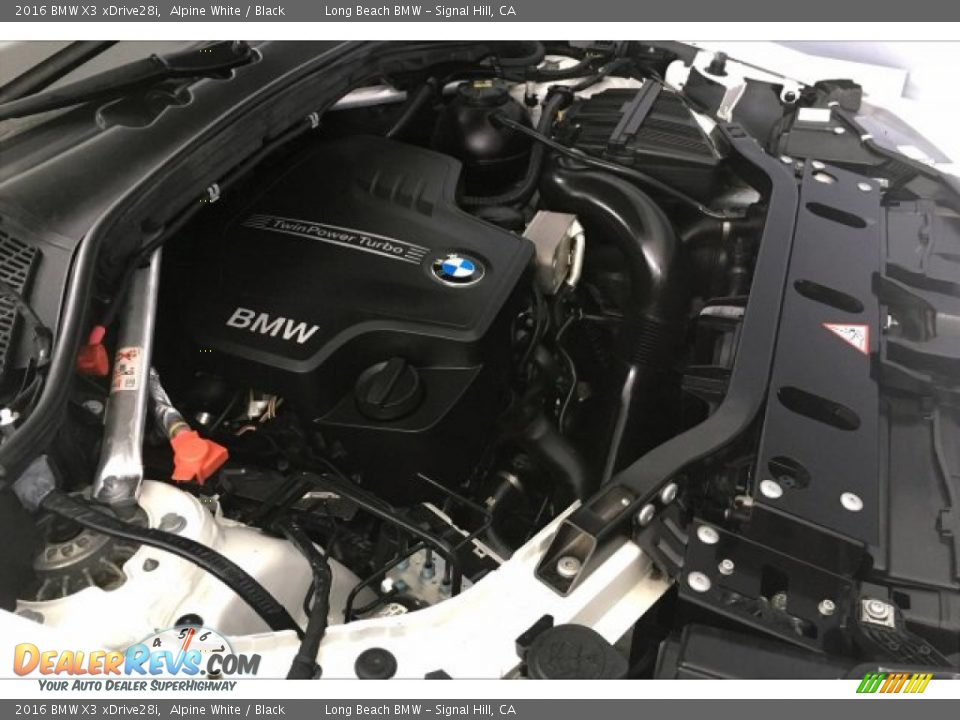 2016 BMW X3 xDrive28i Alpine White / Black Photo #27