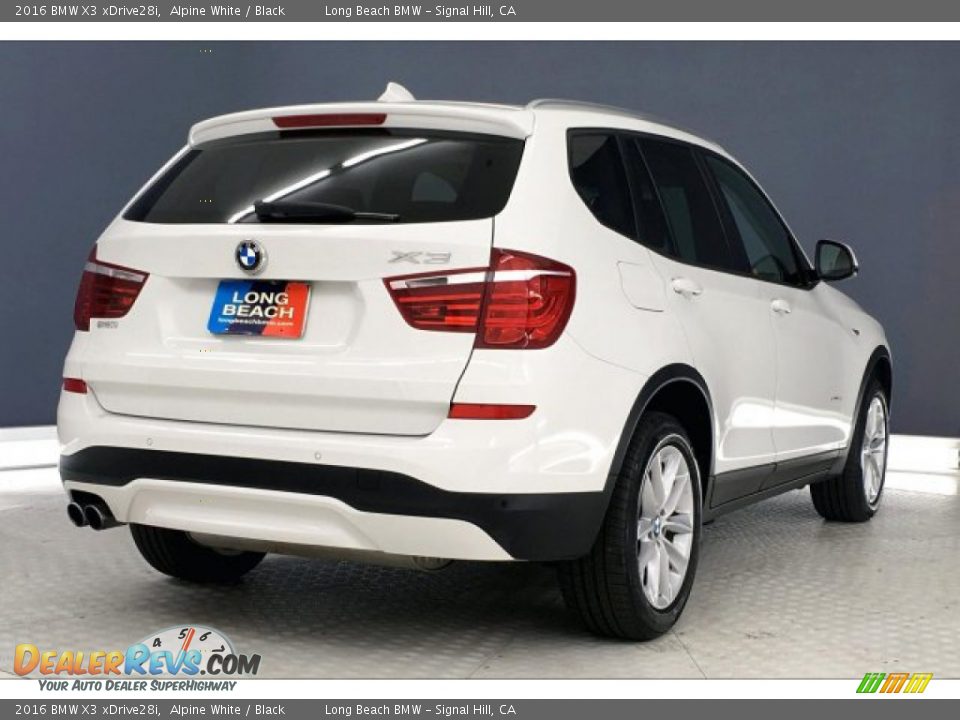 2016 BMW X3 xDrive28i Alpine White / Black Photo #30
