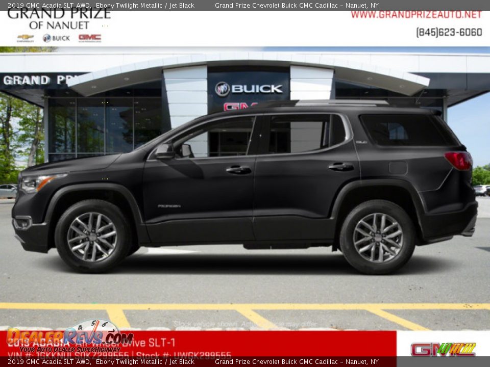 2019 GMC Acadia SLT AWD Ebony Twilight Metallic / Jet Black Photo #2
