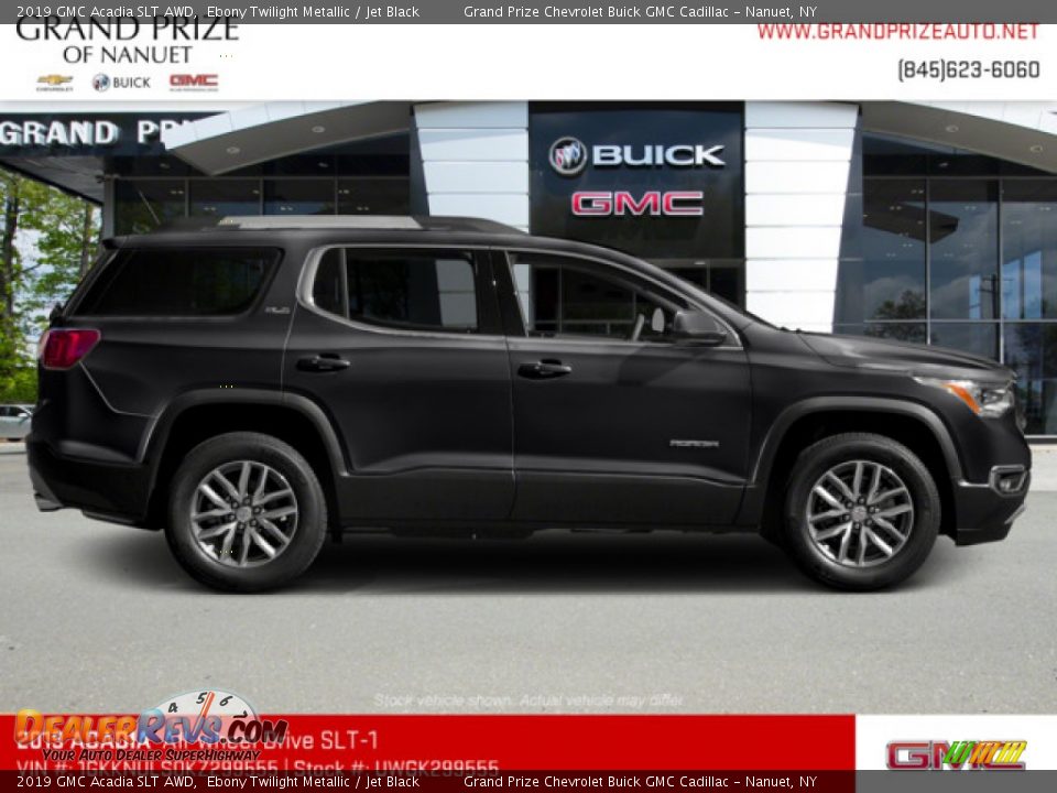 2019 GMC Acadia SLT AWD Ebony Twilight Metallic / Jet Black Photo #5