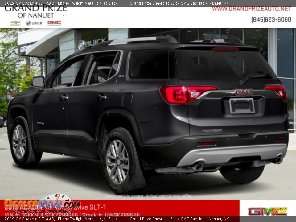 2019 GMC Acadia SLT AWD Ebony Twilight Metallic / Jet Black Photo #6