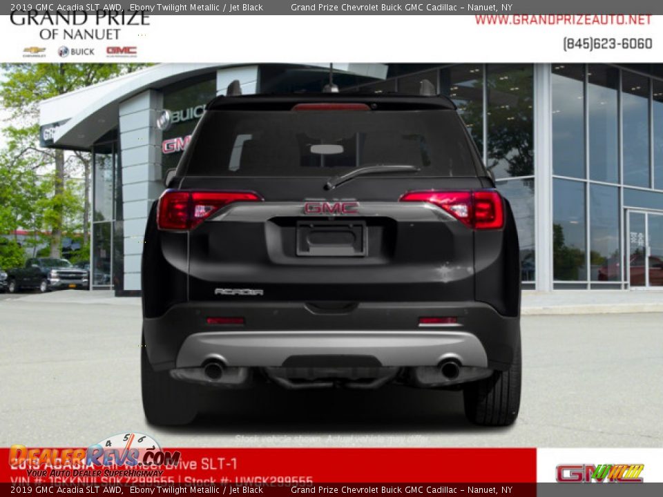 2019 GMC Acadia SLT AWD Ebony Twilight Metallic / Jet Black Photo #8