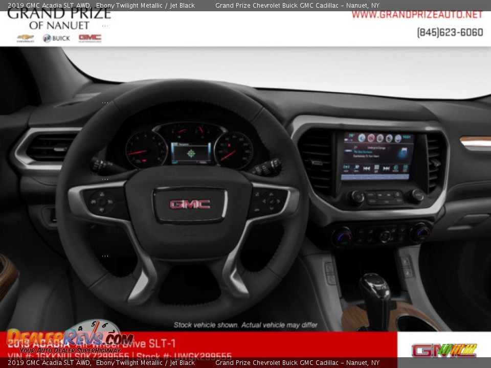 2019 GMC Acadia SLT AWD Ebony Twilight Metallic / Jet Black Photo #9