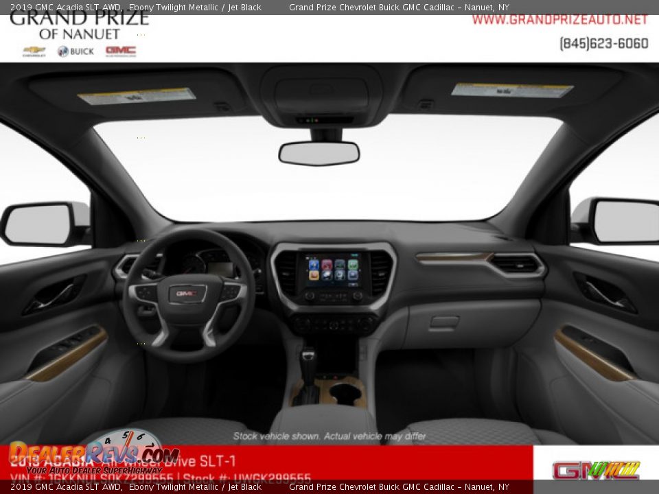 2019 GMC Acadia SLT AWD Ebony Twilight Metallic / Jet Black Photo #10