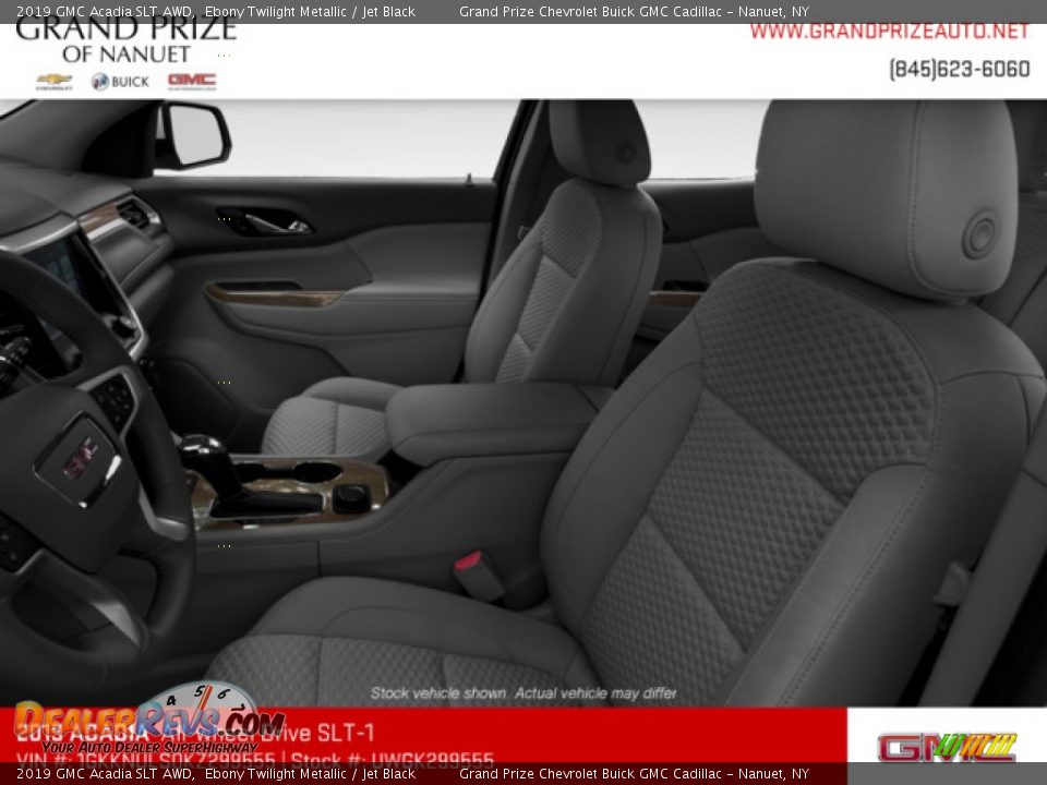 2019 GMC Acadia SLT AWD Ebony Twilight Metallic / Jet Black Photo #11