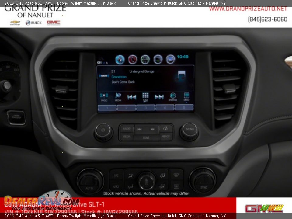 2019 GMC Acadia SLT AWD Ebony Twilight Metallic / Jet Black Photo #12