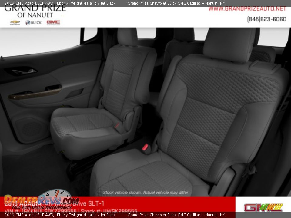2019 GMC Acadia SLT AWD Ebony Twilight Metallic / Jet Black Photo #14