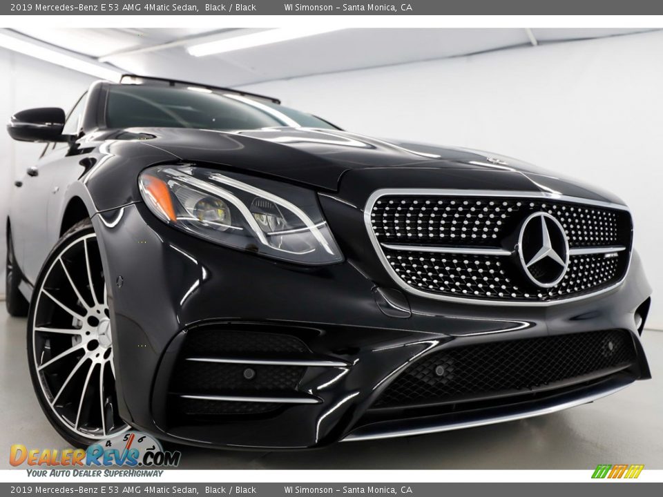2019 Mercedes-Benz E 53 AMG 4Matic Sedan Black / Black Photo #2