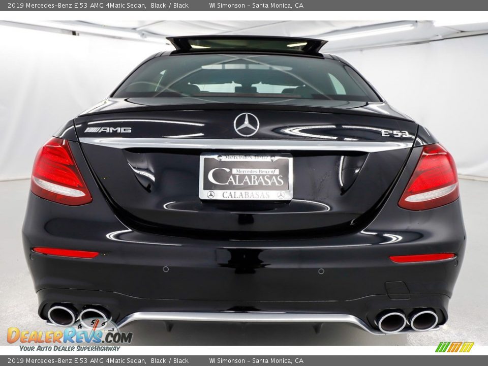 2019 Mercedes-Benz E 53 AMG 4Matic Sedan Black / Black Photo #4
