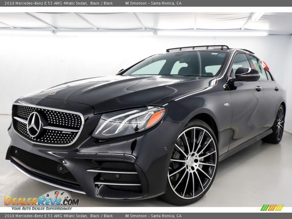 2019 Mercedes-Benz E 53 AMG 4Matic Sedan Black / Black Photo #6