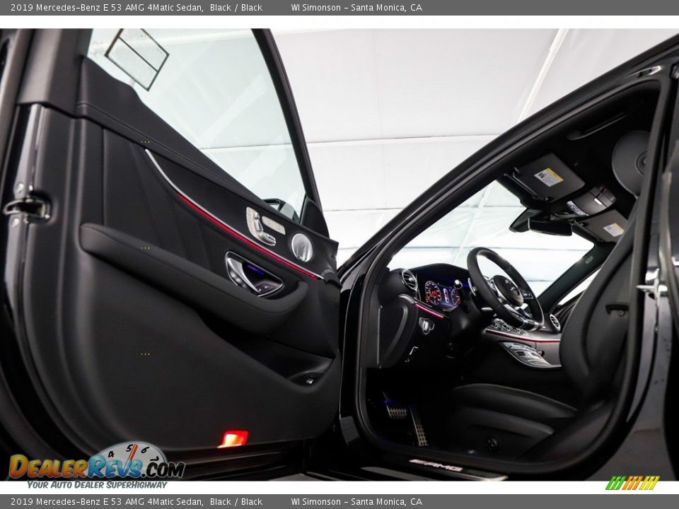 2019 Mercedes-Benz E 53 AMG 4Matic Sedan Black / Black Photo #9