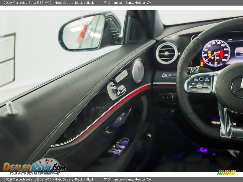 2019 Mercedes-Benz E 53 AMG 4Matic Sedan Black / Black Photo #12
