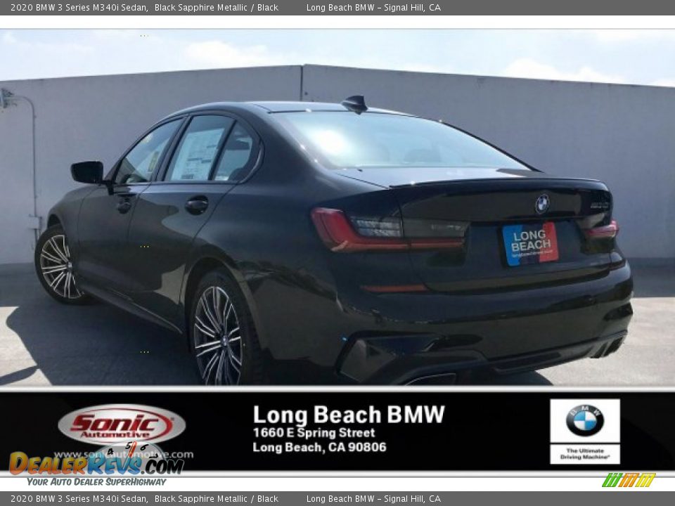 2020 BMW 3 Series M340i Sedan Black Sapphire Metallic / Black Photo #2