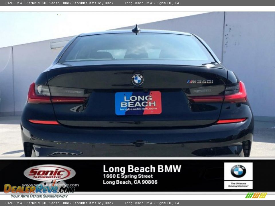 2020 BMW 3 Series M340i Sedan Black Sapphire Metallic / Black Photo #3