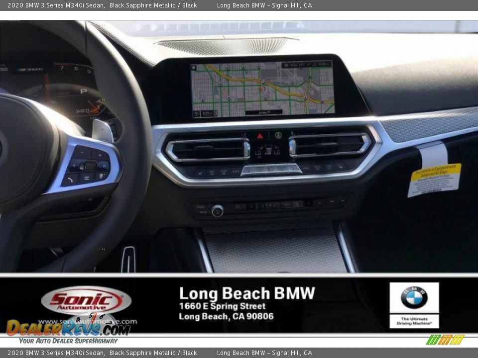 2020 BMW 3 Series M340i Sedan Black Sapphire Metallic / Black Photo #5