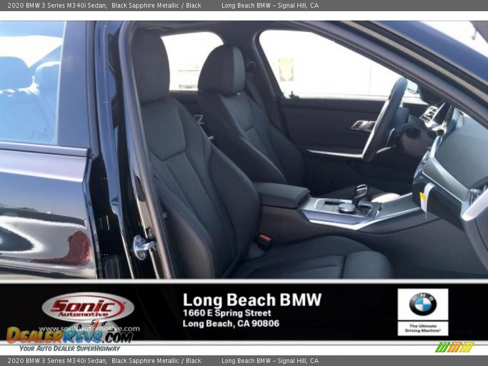 2020 BMW 3 Series M340i Sedan Black Sapphire Metallic / Black Photo #7