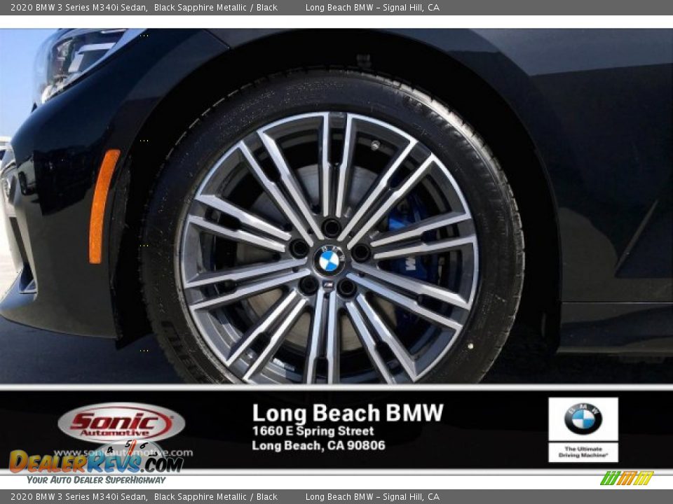 2020 BMW 3 Series M340i Sedan Black Sapphire Metallic / Black Photo #9