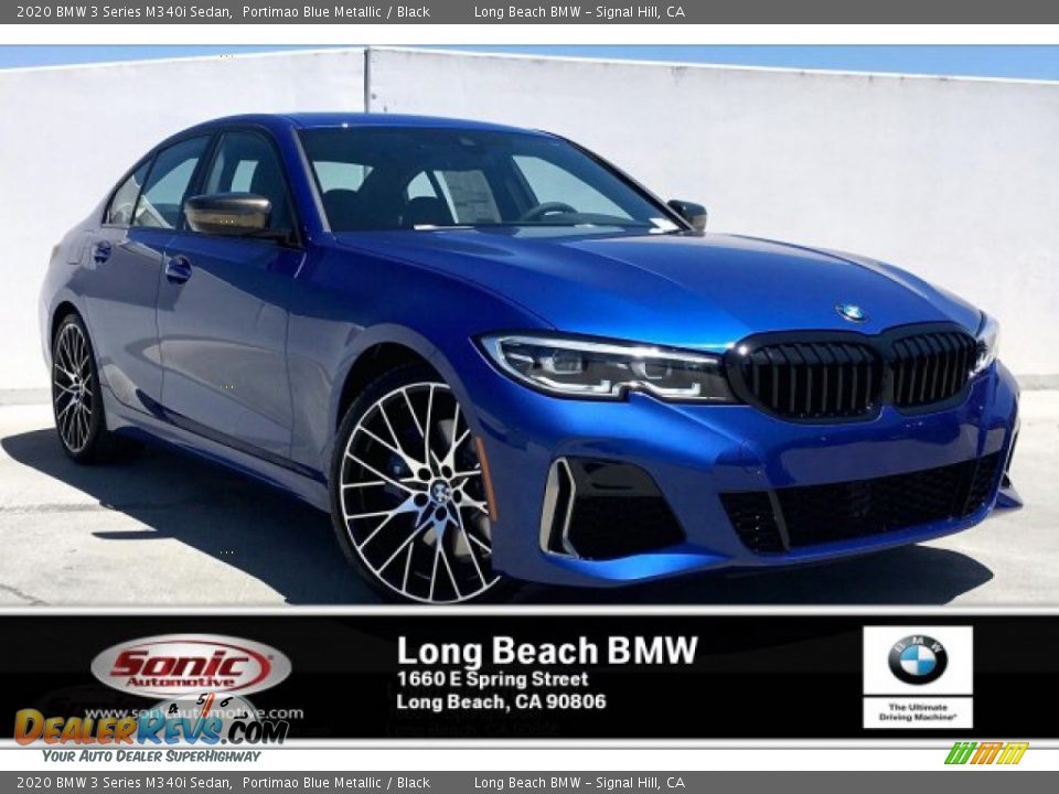 2020 BMW 3 Series M340i Sedan Portimao Blue Metallic / Black Photo #1