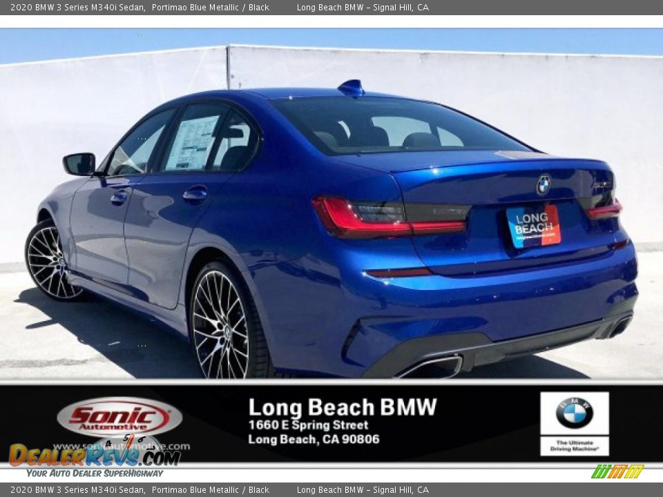 2020 BMW 3 Series M340i Sedan Portimao Blue Metallic / Black Photo #2