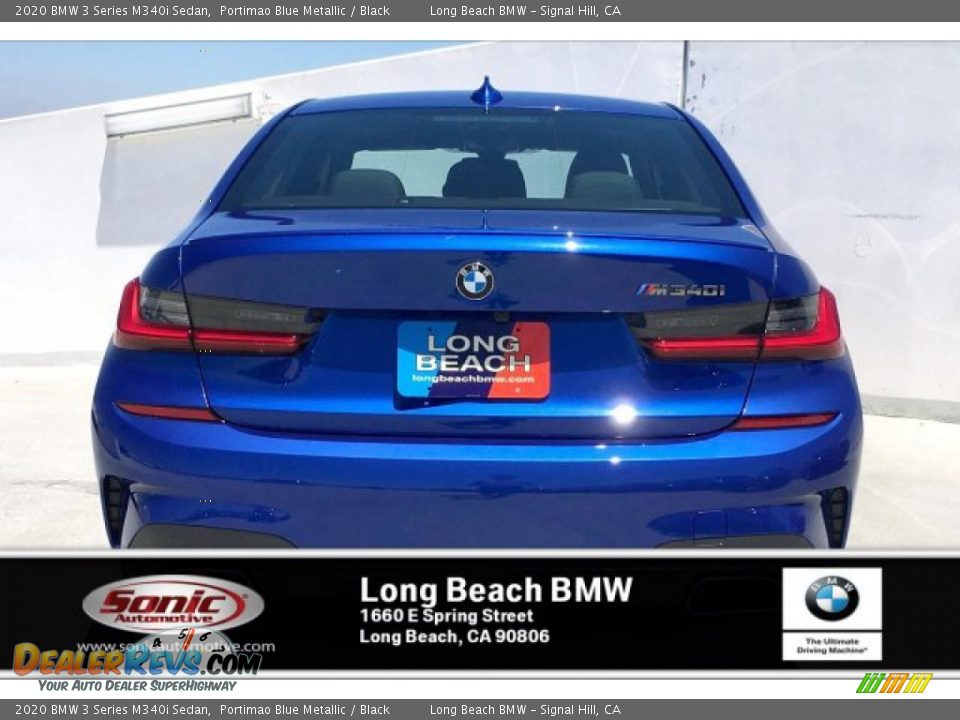 2020 BMW 3 Series M340i Sedan Portimao Blue Metallic / Black Photo #3