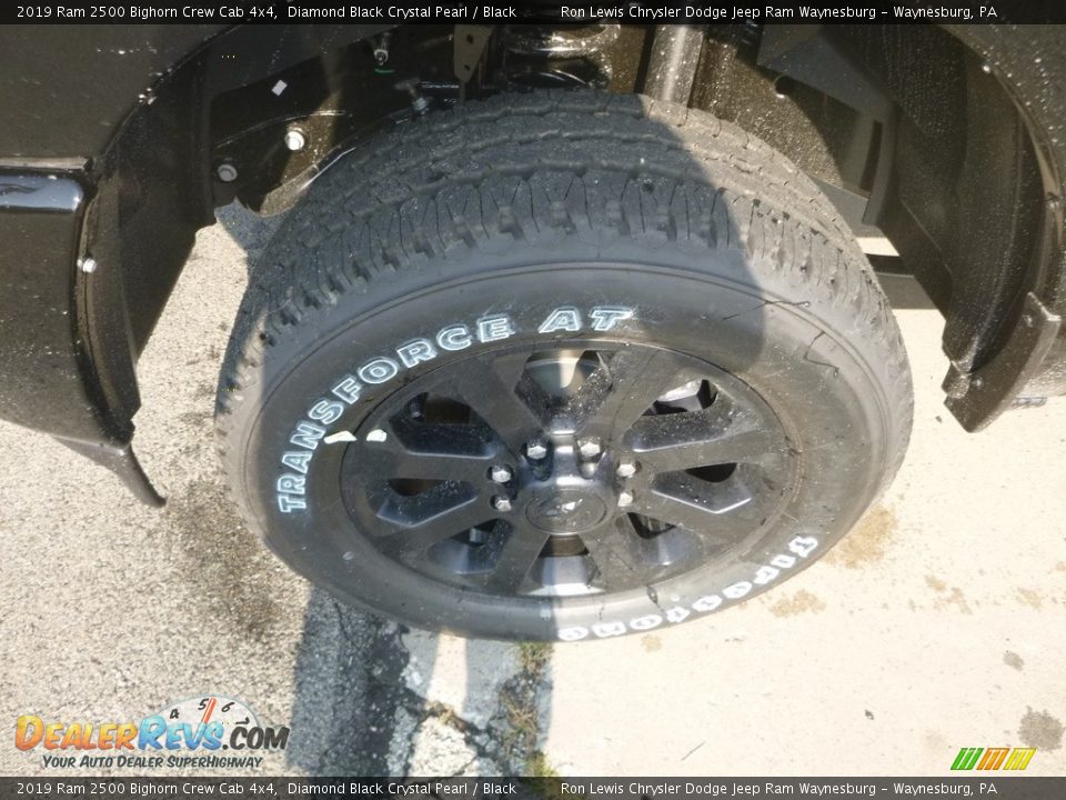 2019 Ram 2500 Bighorn Crew Cab 4x4 Diamond Black Crystal Pearl / Black Photo #2