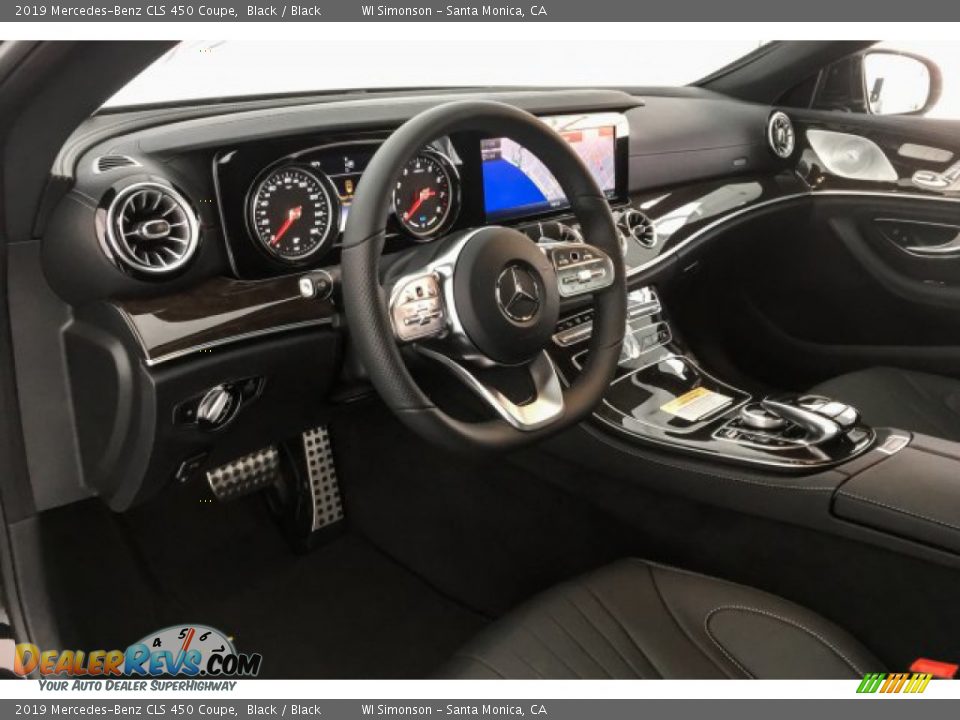 2019 Mercedes-Benz CLS 450 Coupe Black / Black Photo #4