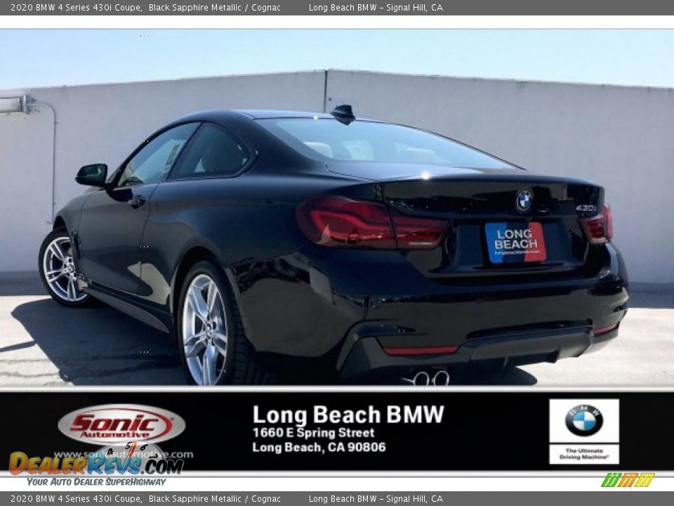 2020 BMW 4 Series 430i Coupe Black Sapphire Metallic / Cognac Photo #2