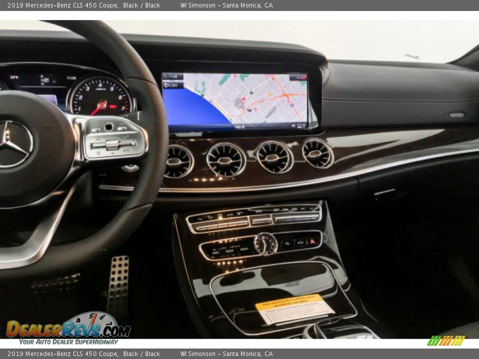 2019 Mercedes-Benz CLS 450 Coupe Black / Black Photo #6