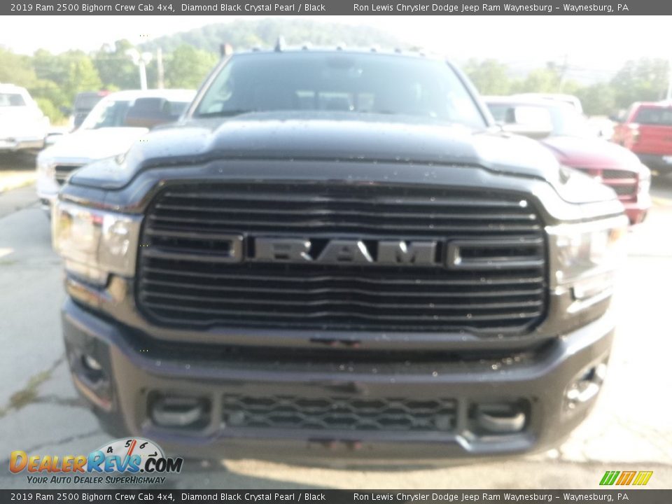 2019 Ram 2500 Bighorn Crew Cab 4x4 Diamond Black Crystal Pearl / Black Photo #8