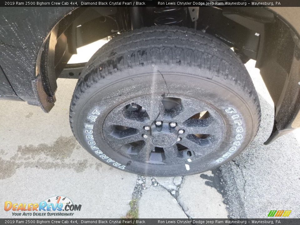 2019 Ram 2500 Bighorn Crew Cab 4x4 Diamond Black Crystal Pearl / Black Photo #9