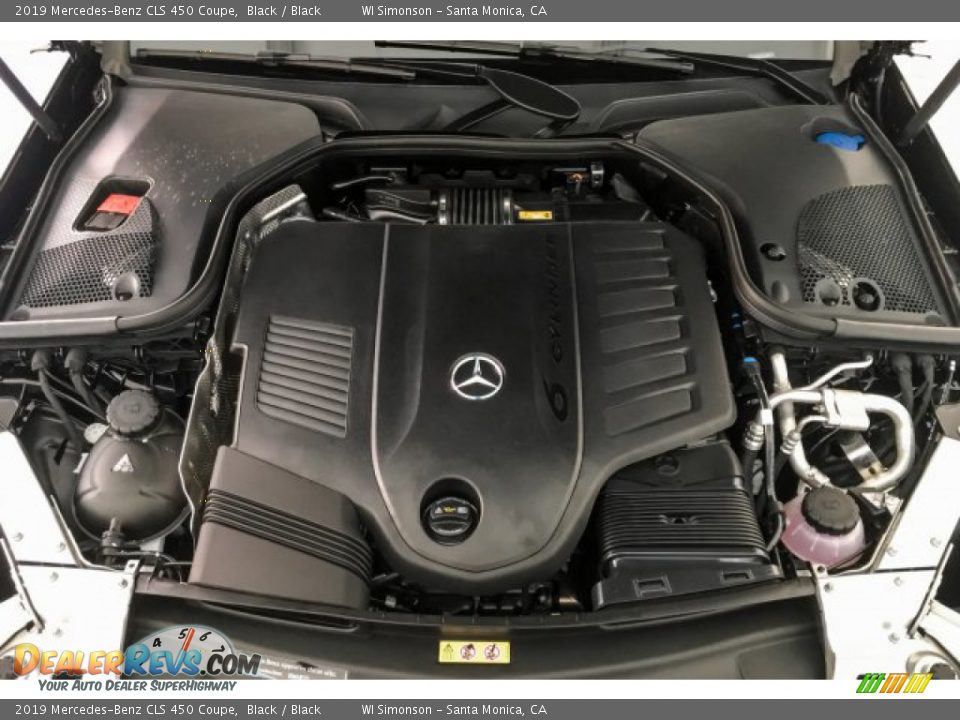 2019 Mercedes-Benz CLS 450 Coupe Black / Black Photo #8