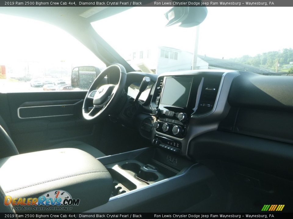 2019 Ram 2500 Bighorn Crew Cab 4x4 Diamond Black Crystal Pearl / Black Photo #11