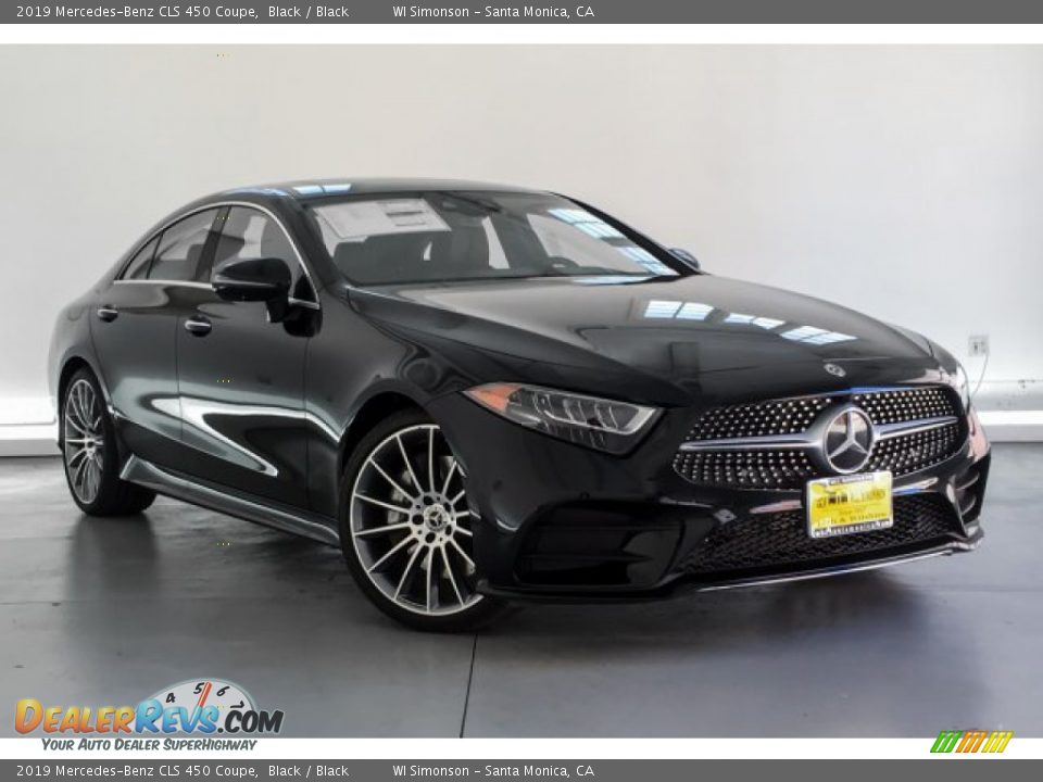2019 Mercedes-Benz CLS 450 Coupe Black / Black Photo #11