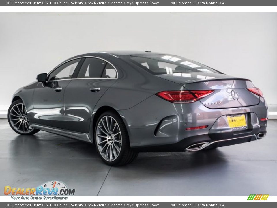 2019 Mercedes-Benz CLS 450 Coupe Selenite Grey Metallic / Magma Grey/Espresso Brown Photo #2