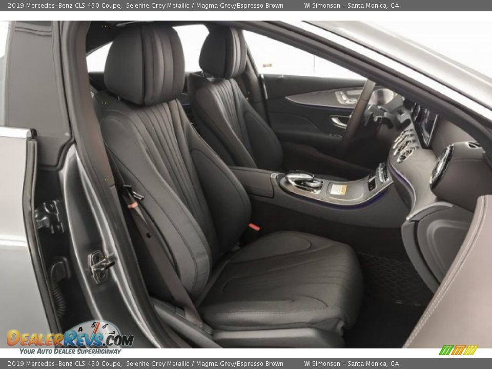 2019 Mercedes-Benz CLS 450 Coupe Selenite Grey Metallic / Magma Grey/Espresso Brown Photo #5