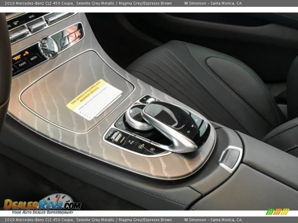 2019 Mercedes-Benz CLS 450 Coupe Selenite Grey Metallic / Magma Grey/Espresso Brown Photo #7