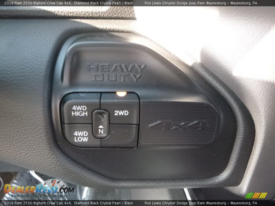 2019 Ram 2500 Bighorn Crew Cab 4x4 Diamond Black Crystal Pearl / Black Photo #20